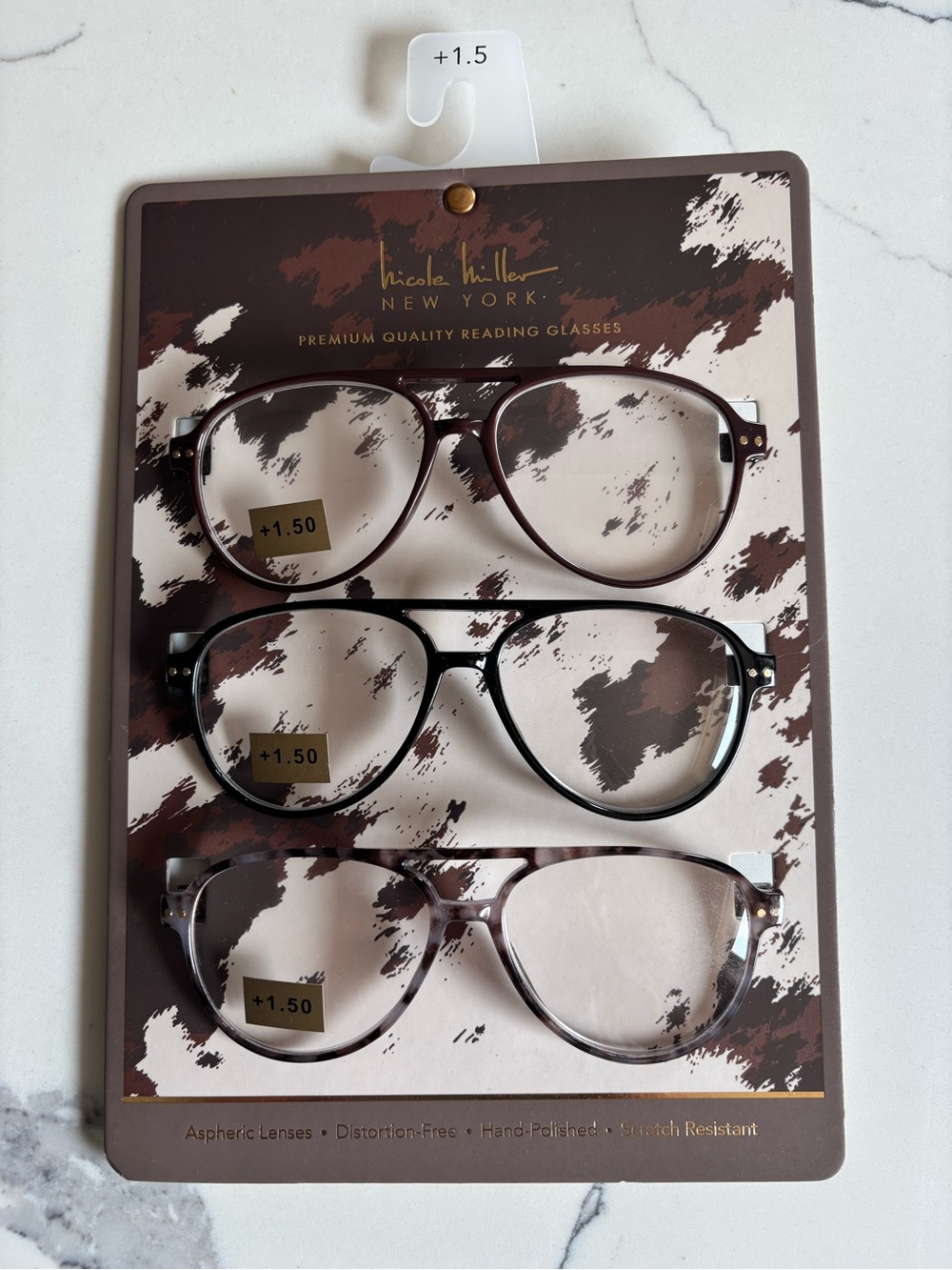 ❤️ 👓 Sexy Nicole Miller Aviator Readers 👓 ❤️